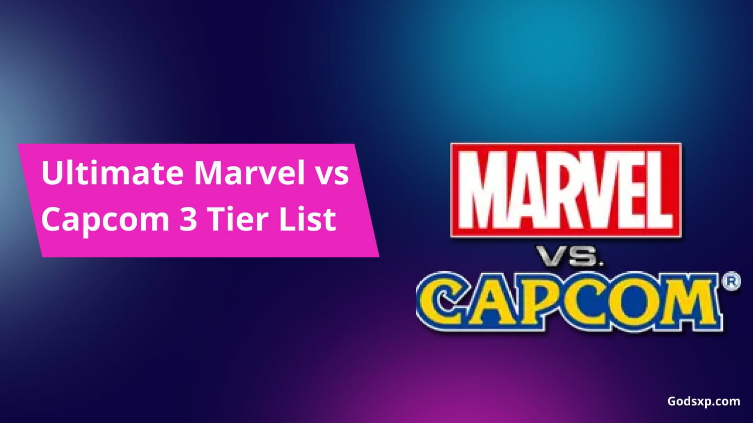 Ultimate Marvel Vs Capcom 3 Tier List 2024